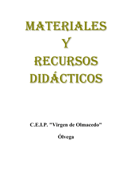 materiales y recursos didácticos - CEIP "Virgen de Olmacedo" de