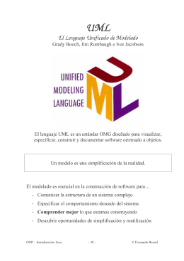 El Lenguaje Unificado de Modelado (UML)