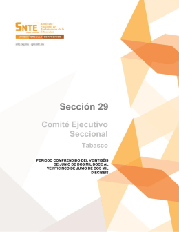 Sección 29
