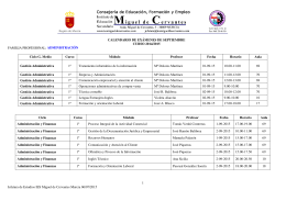 1 Jefatura de Estudios IES Miguel de Cervantes Murcia 06/07/2015