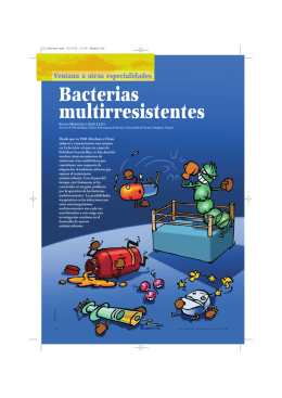 Bacterias multirresistentes