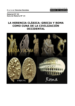 la herencia clásica: grecia y roma como cuna de la civilización