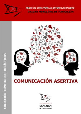 comunicación asertiva - Ayuntamiento de San Juan de Aznalfarache