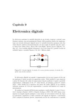 Elettronica digitale - Centro Didattico di Calcolo