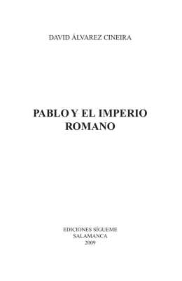 pablo y el imperio romano