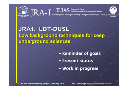 Low Background Techniques for Deep Underground Science