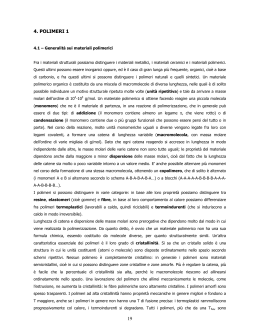 Polimeri vinilici - Università degli studi di Bergamo