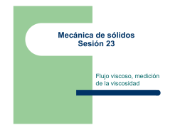 Mecánica de sólidos Sesión 22 - Centro de Geociencias ::.. UNAM
