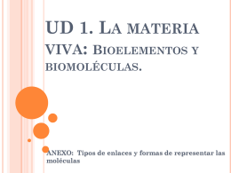 Bioelementos. Biomoléculas inorgánicas.
