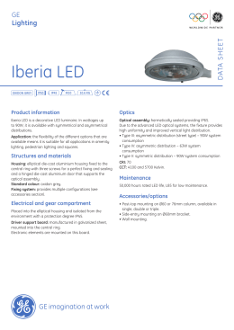 Iberia LED - GE Lighting