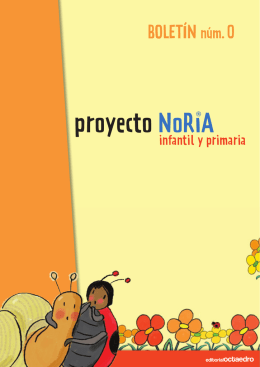 PROYECTO NORIA INFANTIL Y PRIMARIA
