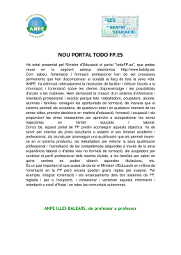 NOU PORTAL TODO FP.ES - ANPE