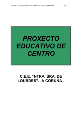 Proyecto Educativo de Centro (PEC)