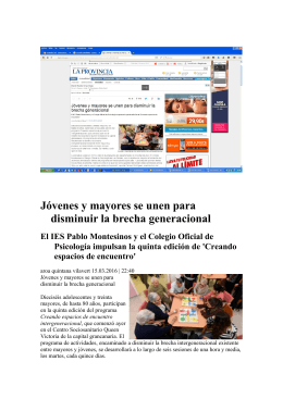 La Provincia digital-15marzo - Colegio Oficial de la Psicología de