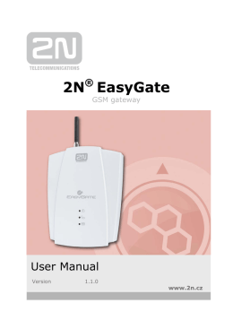 Analogue GSM gateway 2N® EasyGate