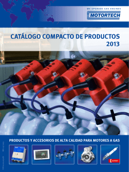 catálogo compacto de productos 2013