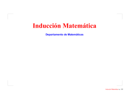Inducción Matemática: El método