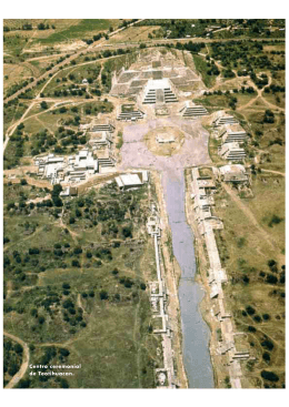 Centro ceremonial de Teotihuacan.