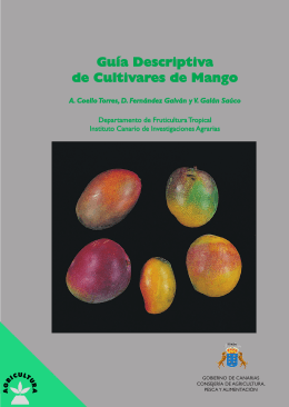 Guía Descriptiva de Cultivares de Mango