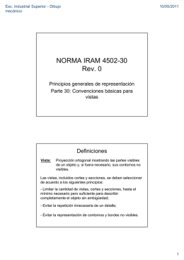 NORMA IRAM 4502-30 Rev. 0 - Escuela Industrial Superior