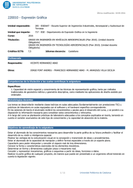220010 - Expresión Gráfica - Universitat Politècnica de Catalunya