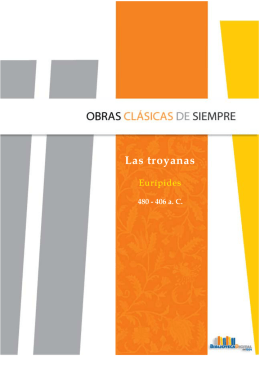 Las troyanas - Biblioteca Digital ILCE