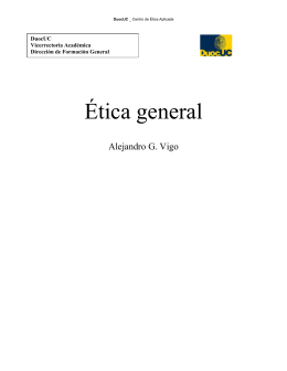 Ética General (Alejandro G. Vigo)