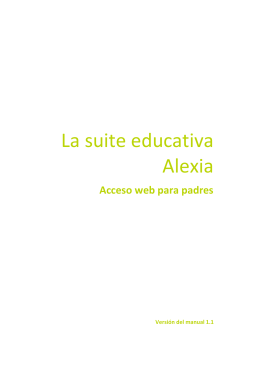 La suite educativa Alexia