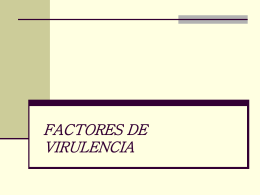 factores de virulencia