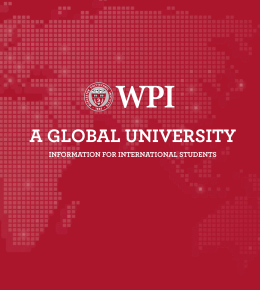a global university - Worcester Polytechnic Institute