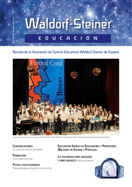 Revista nº 18 - Asociación de Centros Educativos Waldorf