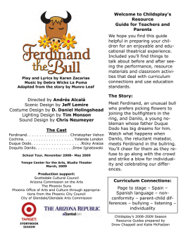 Ferdinand the Bull Resource Guide.pub