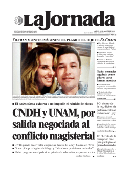 CNDH y UNAM, por salida negociada al conflicto