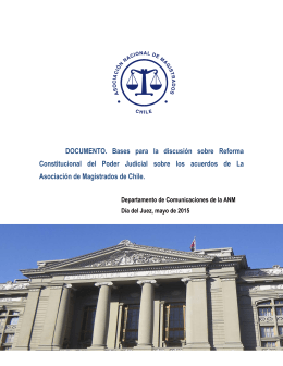 documento - Magistrados de Chile