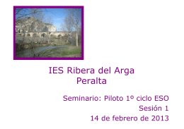 IES Ribera del Arga Peralta - Centro de Recursos de Educación