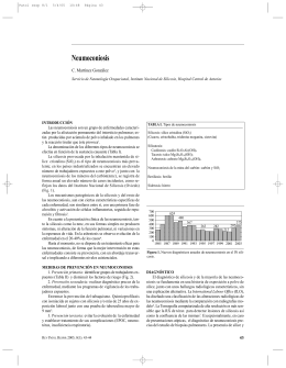 Neumoconiosis - Revista de Patología Respiratoria