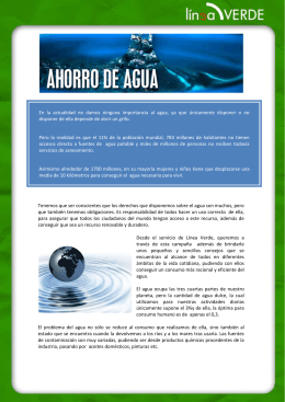 Descárgate el pdf de Ahorro de agua