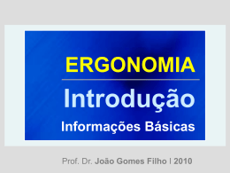 ergonomia - João Gomes