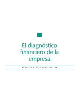El diagnóstico financiero de la empresa