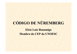 CÓDIGO DE NUREMBERG
