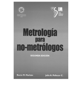 Metrología para no-metrólogos - Instituto Nacional de Metrología