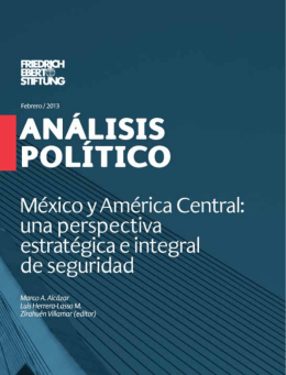 México y América Central: una perspectiva estratégica e integral de