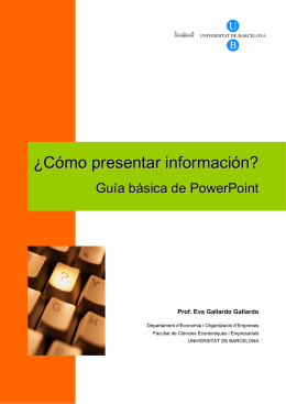 Guía PowerPoint Eva Gallardo - Inici