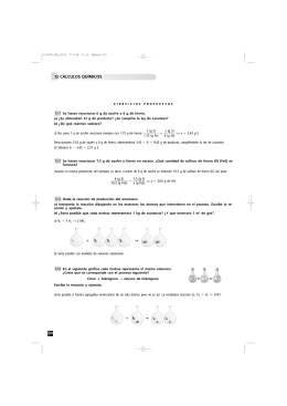 12 cálculos químicos - Colegio Huerta de la Cruz