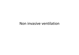 seminar non invasive ventilation final