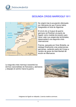 segunda crisis marroquí 1911 - demo e