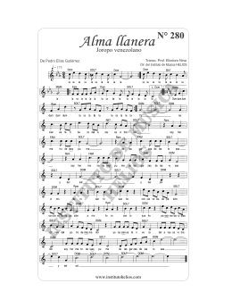 Alma llanera - Instituto Técnico Superior de Música HELIOS