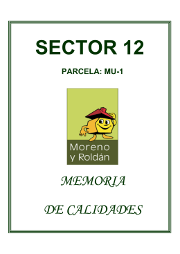 sector 12 - Construcciones Moreno y Roldan