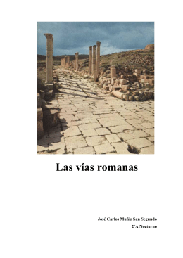 Las vías romanas