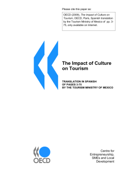 The impact of culture on Tourism